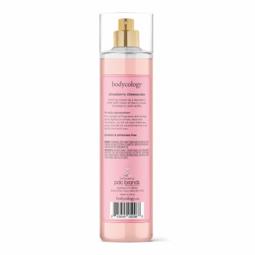 Bodycology® Strawberry Cheesecake Fragrance Mist Perspective: back