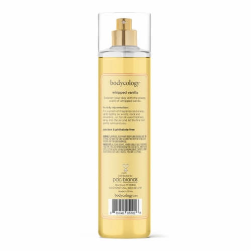 Bodycology® Whipped Vanilla Fragrance Mist Perspective: back