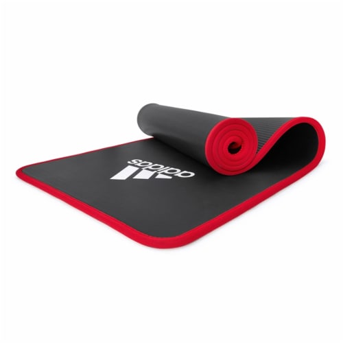 Adidas Training Mat Versatile Cushioned Exercise Yoga Mat with Carry Strap,  Red, 1 Piece - Dillons Food Stores