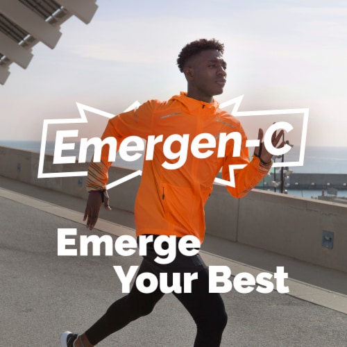 Emergen-C Immune+ Elderberry Fizzy Drink Mix Perspective: back