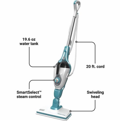 BLACK+DECKER Steam-Mop And Portable Steamer, 2-In-1, Corded