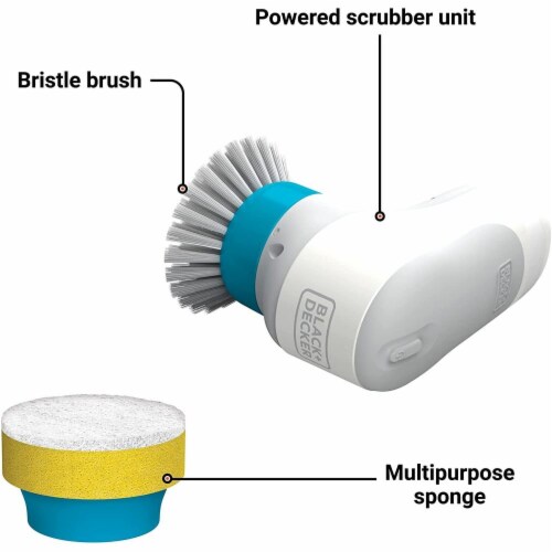 BLACK+DECKER GRIMEBUSTER Power Scrubber Brush (BHPC130), 1 Fred Meyer