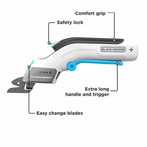 BLACK+DECKER 4V Crafting Scissors (BCSC115FF), 1 Kroger