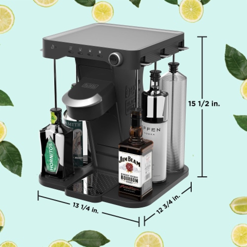bev by BLACK+DECKER Cocktail Maker Machine and Drink Maker (BEHB101) Perspective: back
