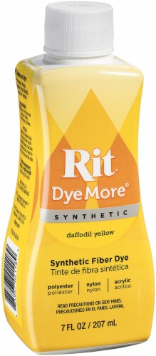 Rit Dye More Synthetic 7oz-Daffodil Yellow, 1 count - Pay Less