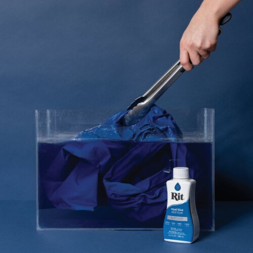 Rit® All Purpose Royal Blue Liquid Dye Perspective: back