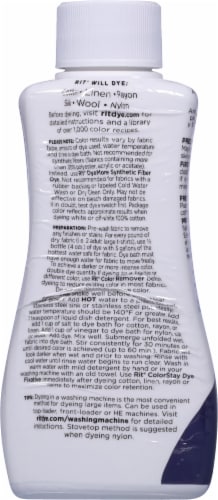 Rit® All Purpose Liquid Dye - Navy Blue Perspective: back