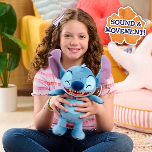 Disney Stitch Crack Me Up Plush Perspective: back