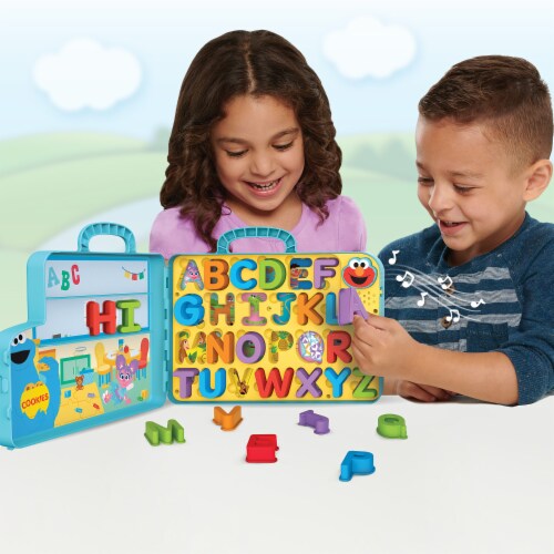 Just Play Sesame Street ABC Learning Bus Perspective: back