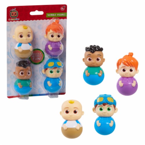 Cocomelon™ Wobble Figures Toys Perspective: back