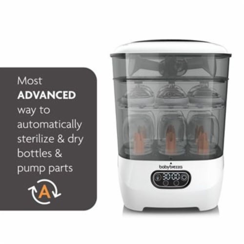 Baby Brezza Advanced One Step Sterilizer Dryer Perspective: back