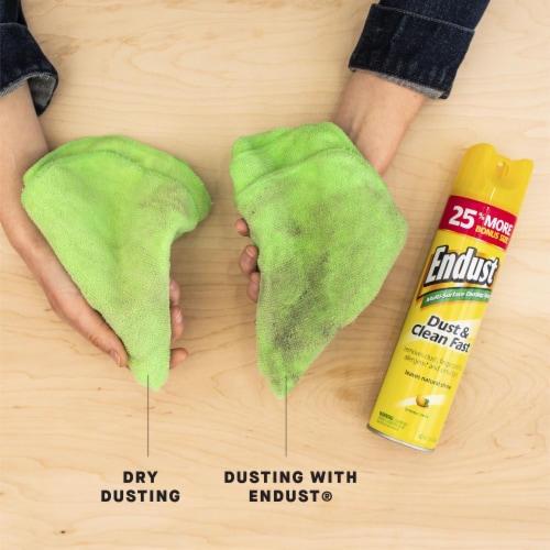 Endust® Lemon Zest Multi-Surface Dusting Spray Perspective: back