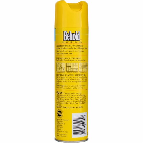 Behold Lemon Furniture Polish Perspective: back