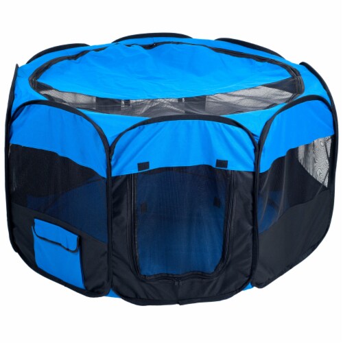 Petmaker Petmaker Pop Up Pet Playpen With Canvas Carry Bag 24 Inches Tall 42 Inch Diameter 1 unit King Soopers