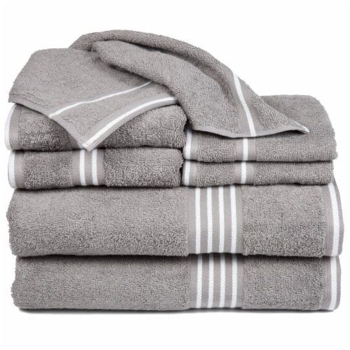 Beige and grey towels best sale