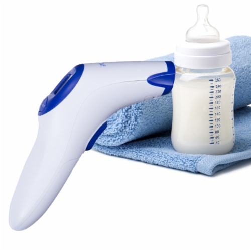 Infrared Thermometer- Non Contact Temperature Reader with Easy to Read Digital Display Perspective: back