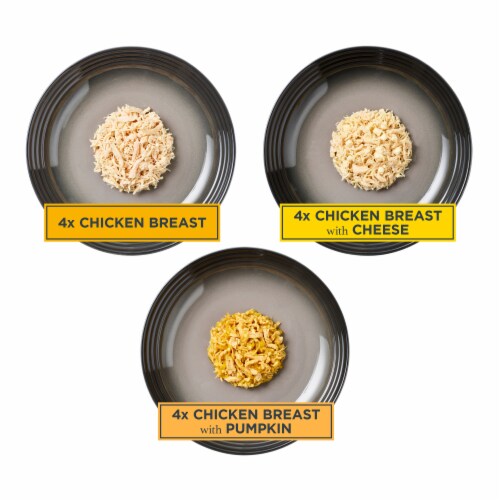 Reveal Grain Free Chicken Selection in Broth Wet Cat Food Perspective: back