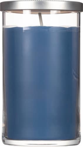 Yankee Candle® Warm Luxe Cashmere Pillar Candle Perspective: back
