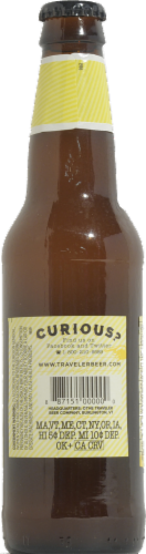 Curious Traveler Beer Co. Shandy Perspective: back