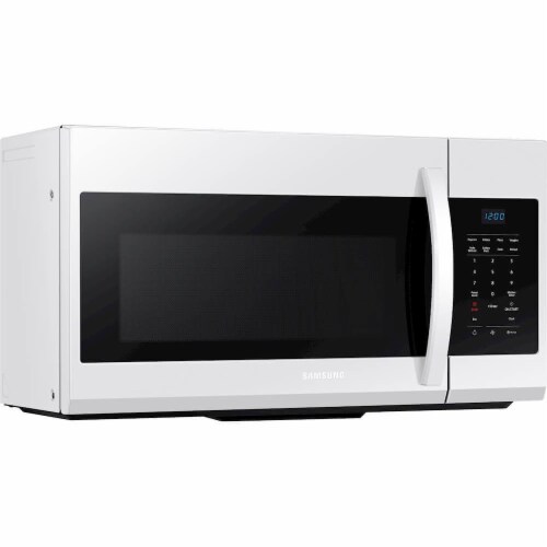 Samsung ME17R7021EW 1.7 Cu. Ft. White Over-the-Range Microwave Perspective: back