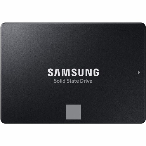 Samsung MZ-77E500B 870 EVO 500GB Perspective: back
