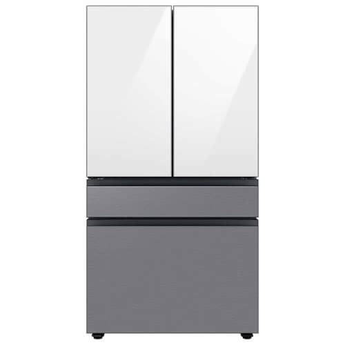 Samsung RAF36DB4QL Bespoke 4-Door French Door Refrigerator Panel - Bottom Panel - Stainles Perspective: back
