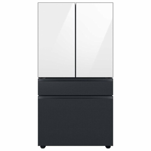 Samsung RAF36DB4MT Bespoke 4-Door French Door Refrigerator Panel - Bottom Panel - Matte Bl Perspective: back