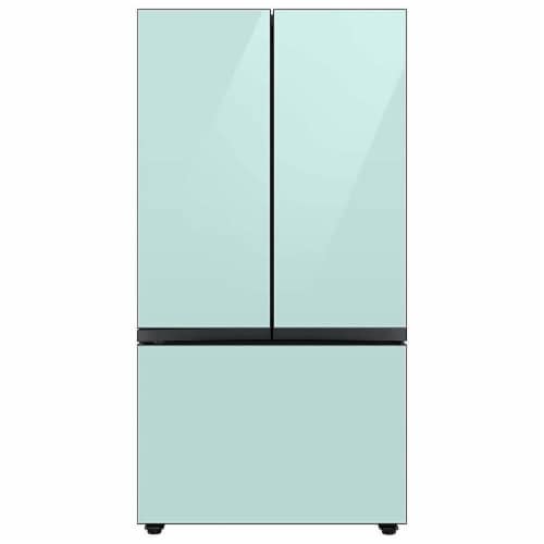 Samsung RAF18DU3CM Bespoke 3-Door French Door Refrigerator Panel - Top Panel - Morning Blu Perspective: back