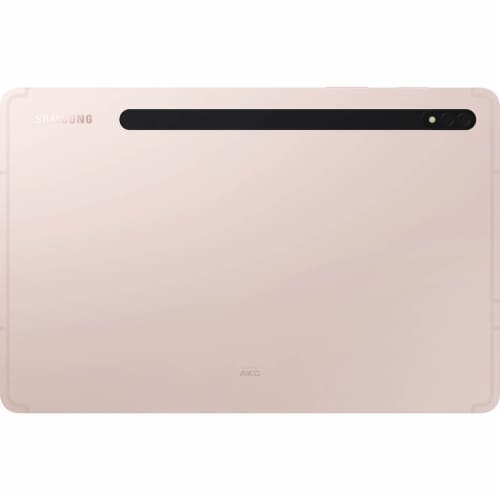 Samsung SMX700NIDBXA 11 inch Galaxy Tab S8 - 256GB - Pink Gold Perspective: back