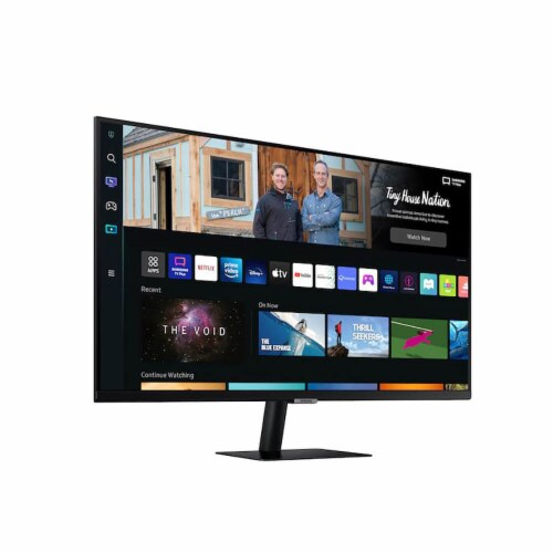 Samsung 32in Smart Streaming Monitor Perspective: back