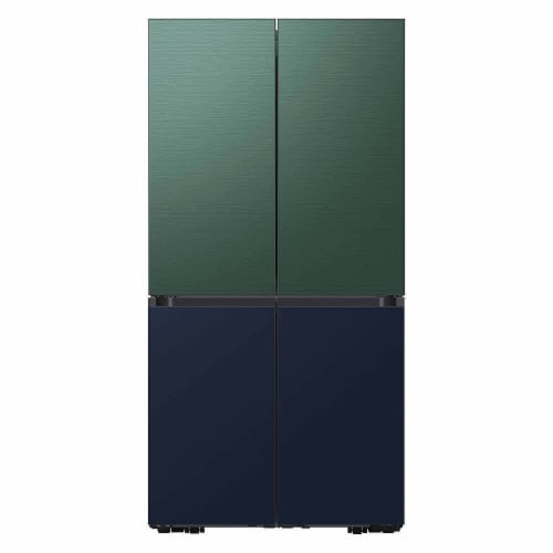 Samsung RAF18DUUQG Bespoke 4-Door Flex Refrigerator Panel - Top Panel - Emerald Green Stee Perspective: back
