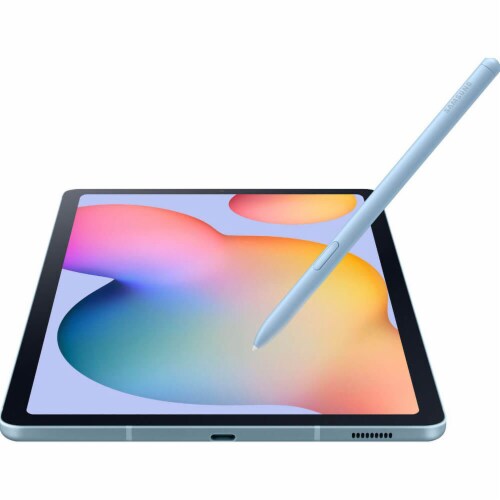 Samsung SMP613NZBAXA Galaxy Tab S6 Lite 10.4 inch - 64GB - Angora Blue (2022) Perspective: back