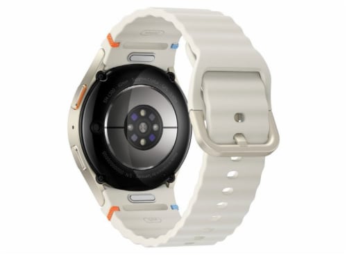 Samsung Galaxy Watch 7 Aluminum Smartwatch - Cream Perspective: back