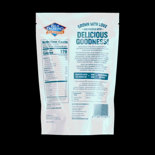 Blue Diamond® Lightly Salted Almonds Perspective: back