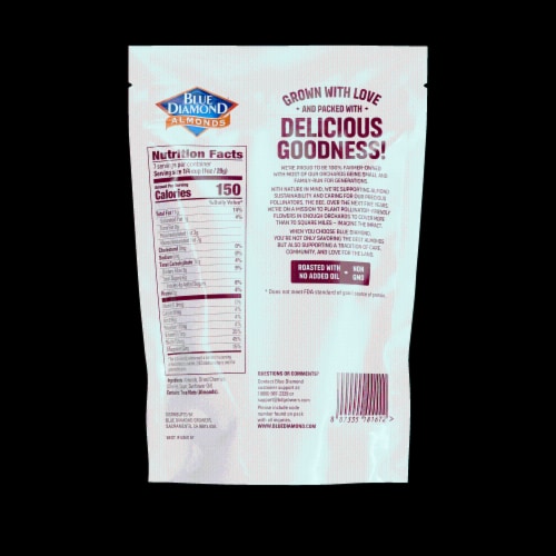 Blue Diamond® Toasted Almonds & Cherries Perspective: back