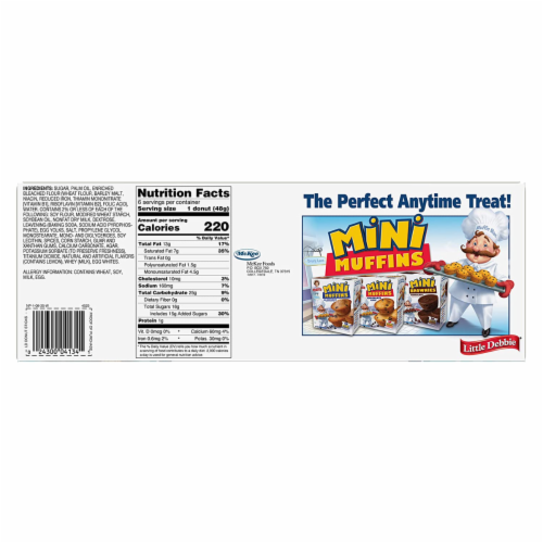 Little Debbie Glazed Donut Sticks, 16 Boxes, 96 Individually Wrapped Sweet Glaze Donuts Perspective: back
