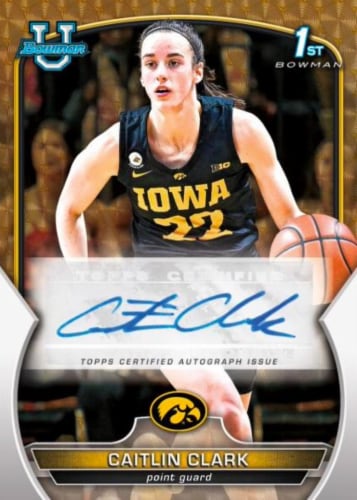 2022/23 Bowman University Chrome Basketball Value Box (Sports Trading Cards) Perspective: back
