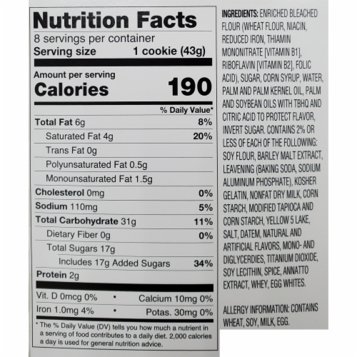 Little Debbie Banana Marshmallow Pies, 8 Boxes, 64 Banana Flavored Marshmallow Cookies Perspective: back