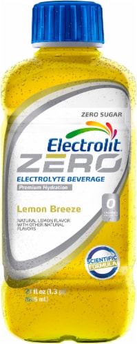 Electrolit Zero Lemon Breeze Electrolyte Beverage Perspective: back