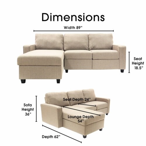 Serta palisades reclining sectional hotsell