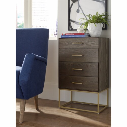 Tommy Hilfiger Franklin 4 Drawer Dresser Walnut 1 King Soopers