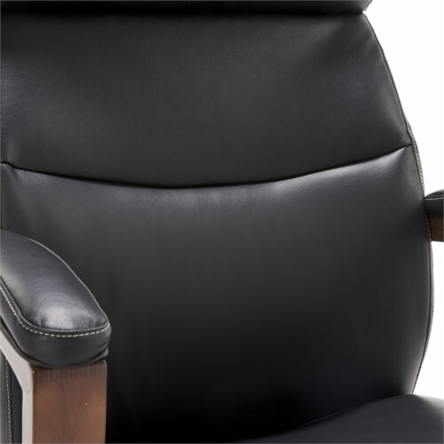 La Z Boy Modern Greyson Executive Office Chair Black 1 Fry s