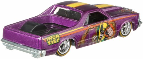 Hot Wheels® Marvel Iron Fist Perspective: back