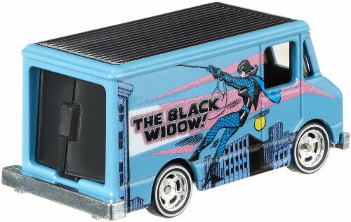 Hot Wheels® Marvel The Black Widow Car Perspective: back