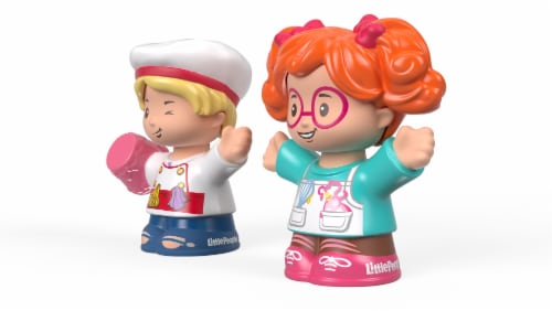 Fisher-Price® Pastry Chef Tia™ & Sofie Little People Figures Perspective: back