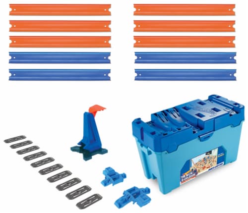 Mattel Hot Wheels® Track Builder Action Bin Perspective: back