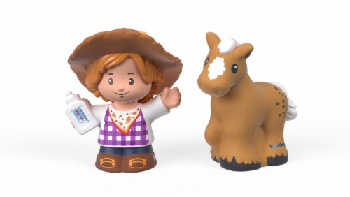Fisher-Price® Farmer Melodee™ & Pony Little People® Figures Perspective: back