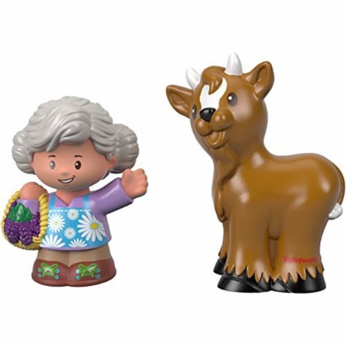 Fisher-Price® Little People Grandma Helen & Goat Figures Perspective: back