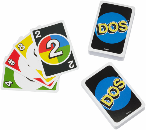Mattel® DOS™ Card Game Perspective: back