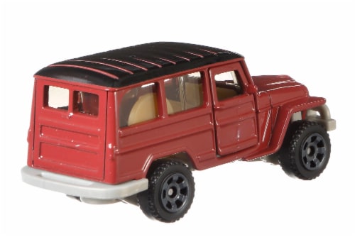 Mattel Matchbox® Moving Parts 2000 Nisaan Xterra Car Perspective: back